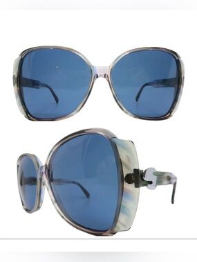 1970’s Vintage Oversized Sunglasses by Silhouette Austria, Mod 590, Ex Cond!